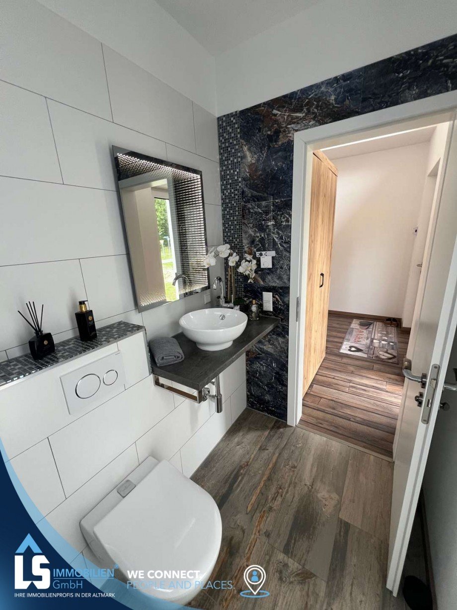 G�ste WC 2 Einfamilienhaus Wahrenberg OT Aland