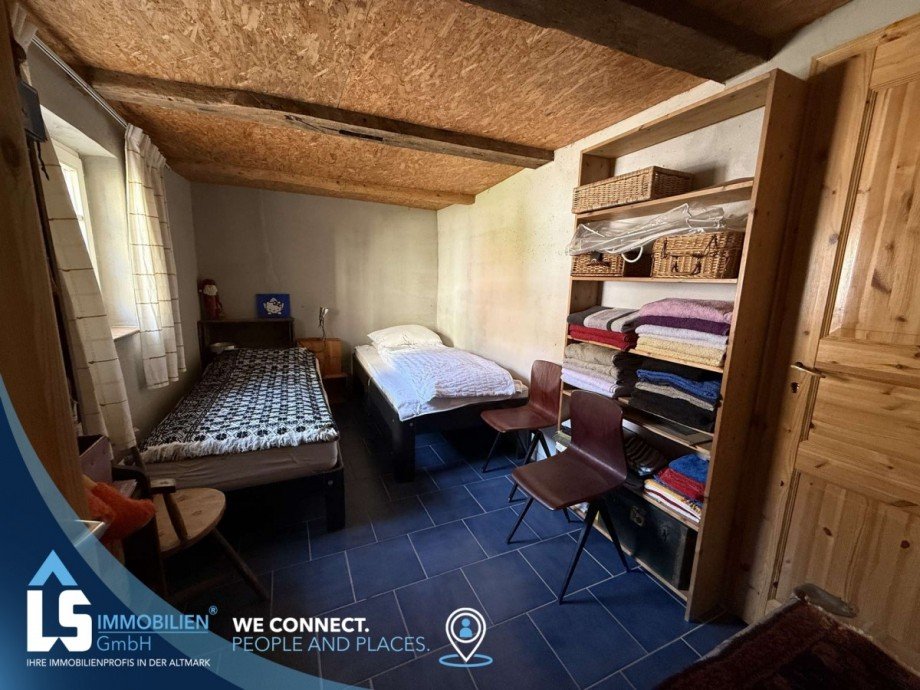 Schlafzimmer Wohnhaus EG Einfamilienhaus Ostingersleben
