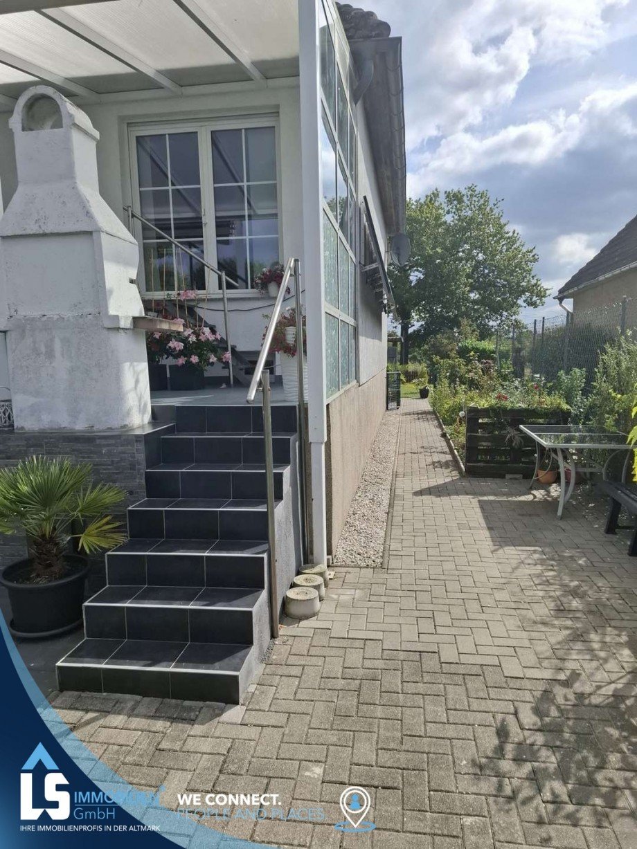 Au�enbereich Doppelhaush�lfte Stendal
