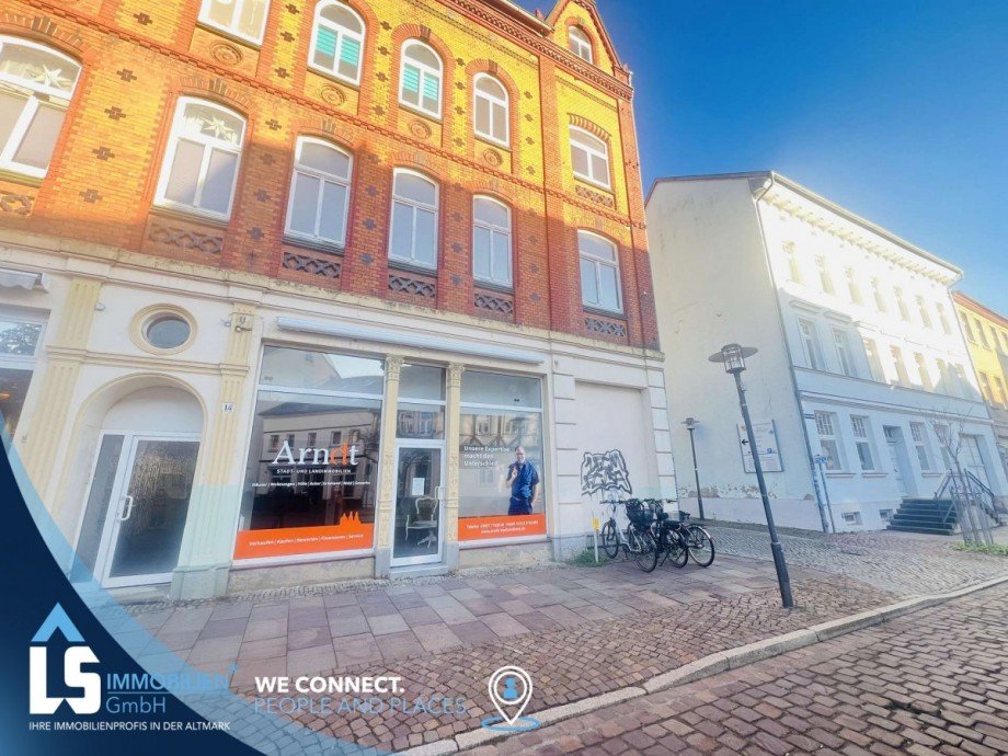 Hausansicht Etagenwohnung Gardelegen