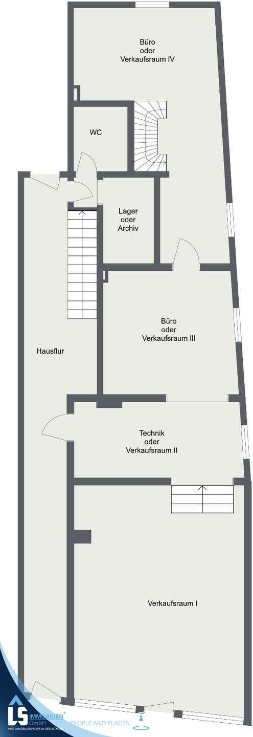 Grundriss EG B�rofl�che Gardelegen