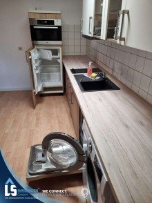 K�che Gro�z�gige m�blierte 3 Zimmerwohnung in der Innenstadt von Stendal