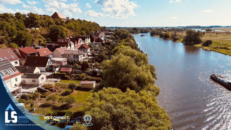 Weitblick aufs Wasser Mehrfamilienhaus Havelberg