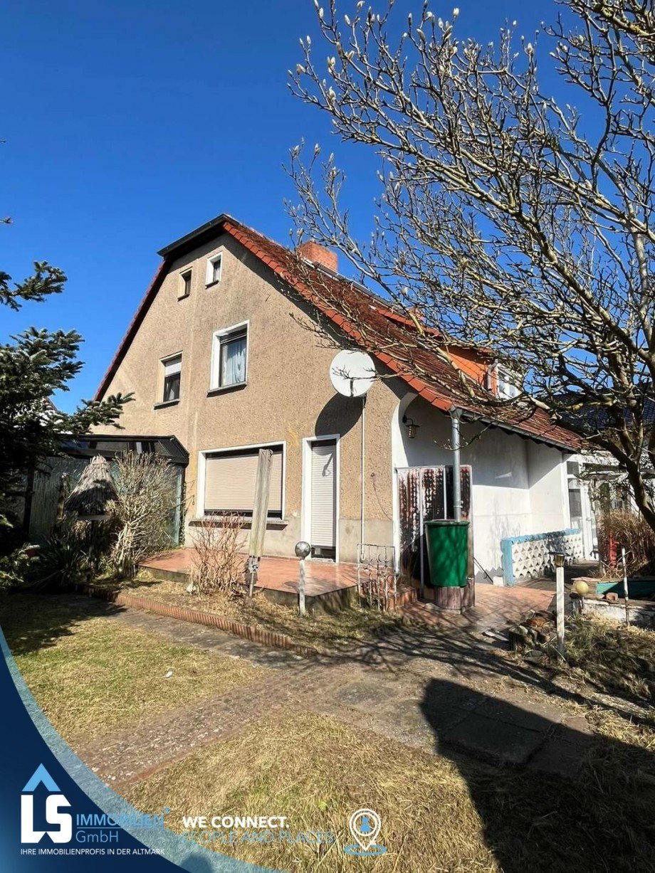 Au�enbereich Doppelhaush�lfte Perleberg