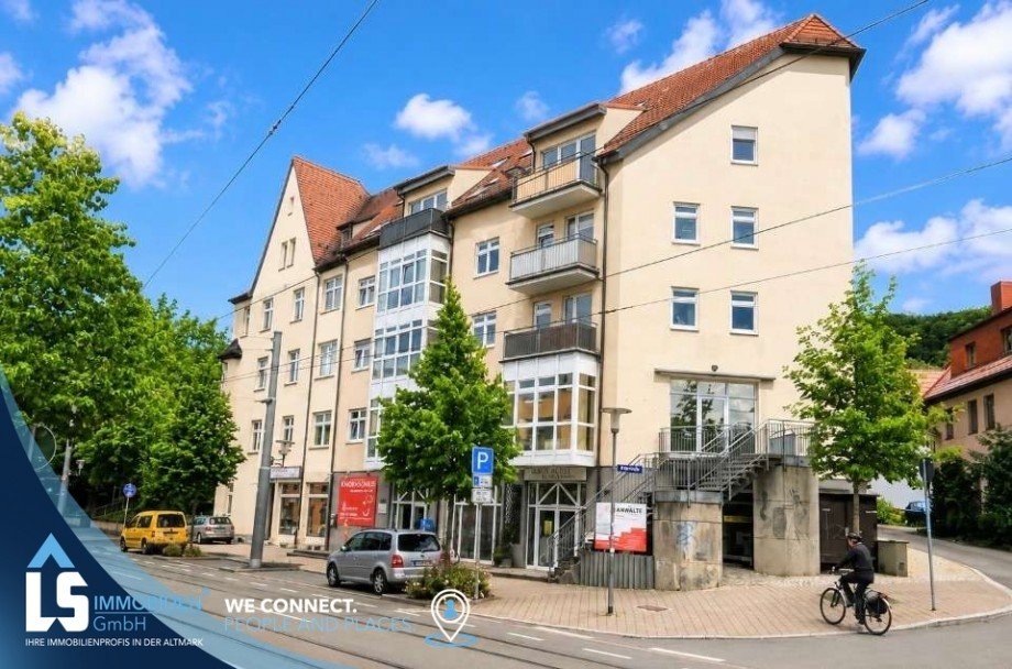 Hausansicht Etagenwohnung Jena