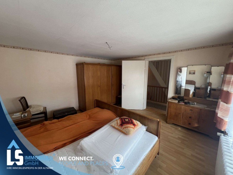 Schlafzimmer 2 Einfamilienhaus Heudeber