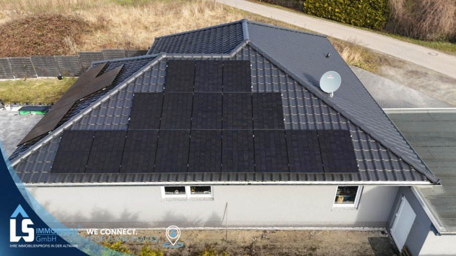 Photovoltaik-Anlage Bungalow Stendal