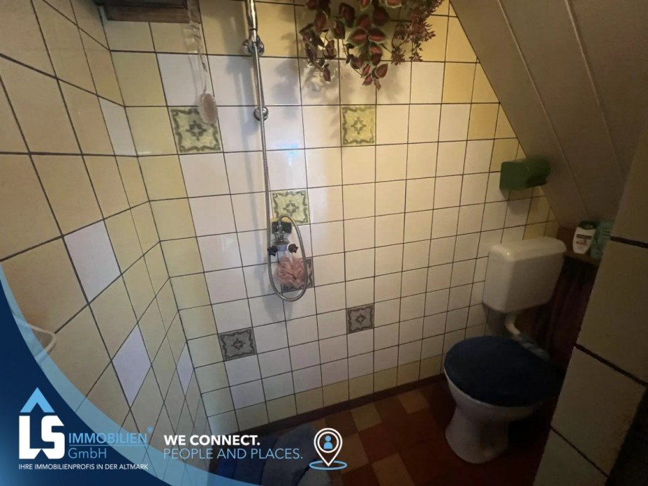 Dusche im Keller Einfamilienhaus Osterburg (Altmark)