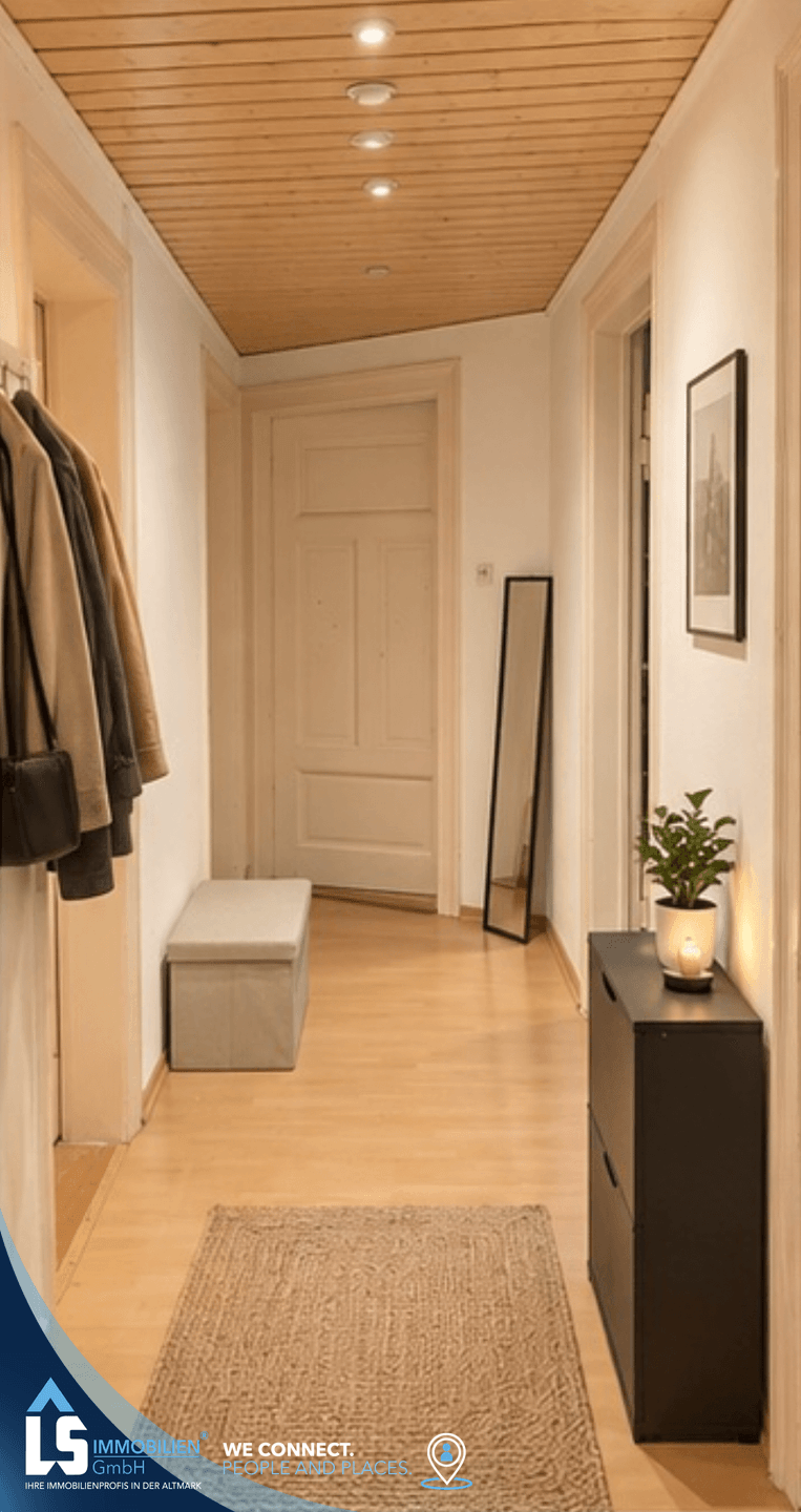 Eingangsbereich Maisonettewohnung Magdeburg