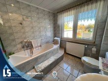 Badezimmer Haus mit traumhaftem Grundst�ck direkt am Ro�dorfer Kanal