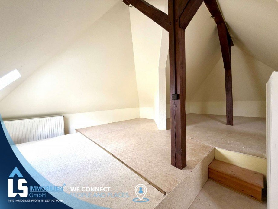 2. Schlafzimmer Maisonettewohnung Stendal