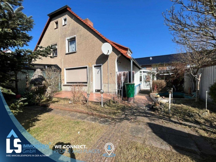 Au�enbereich Doppelhaush�lfte Perleberg