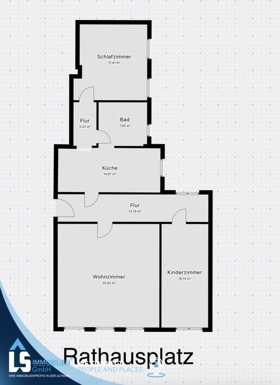 Grundriss Etagenwohnung Gardelegen