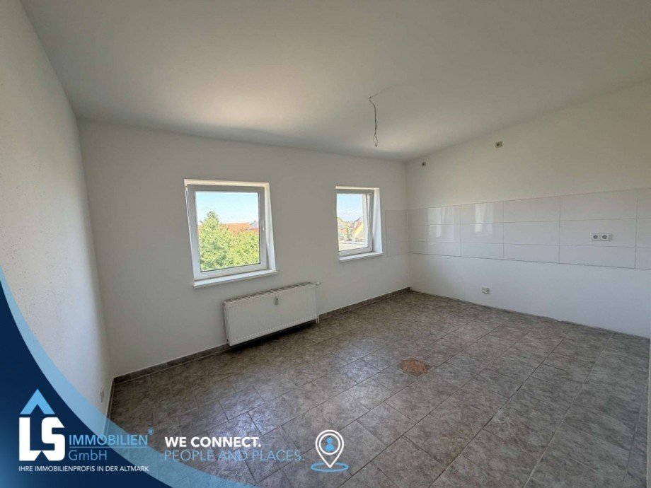 K�che Dachgeschosswohnung Magdeburg