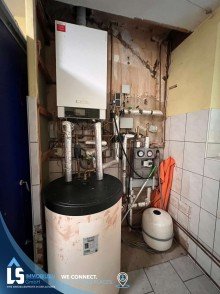 Heizraum Platz f�r die ganze Familie. Einfamilienhaus mit gro�em Grundst�ck