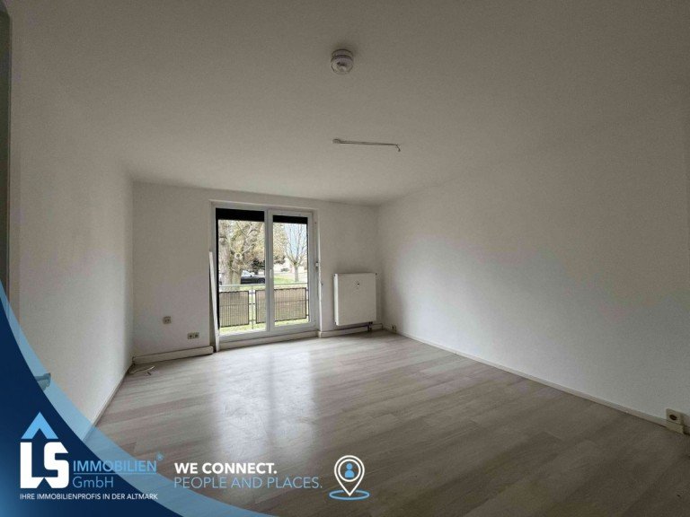 Wohnen Parey , Elbe Erdgeschosswohnung Altersgerecht, mit Balkon!