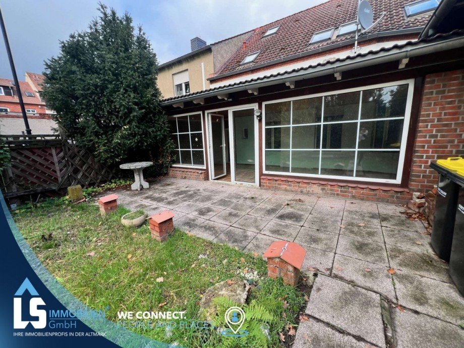Terrasse Reihenmittelhaus Tangerm�nde