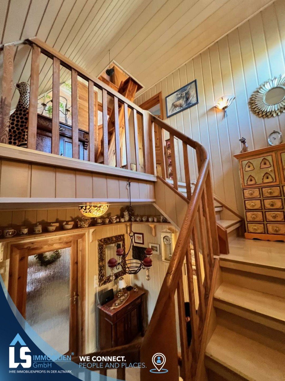 Treppe zum OG Haus Ro�dorf