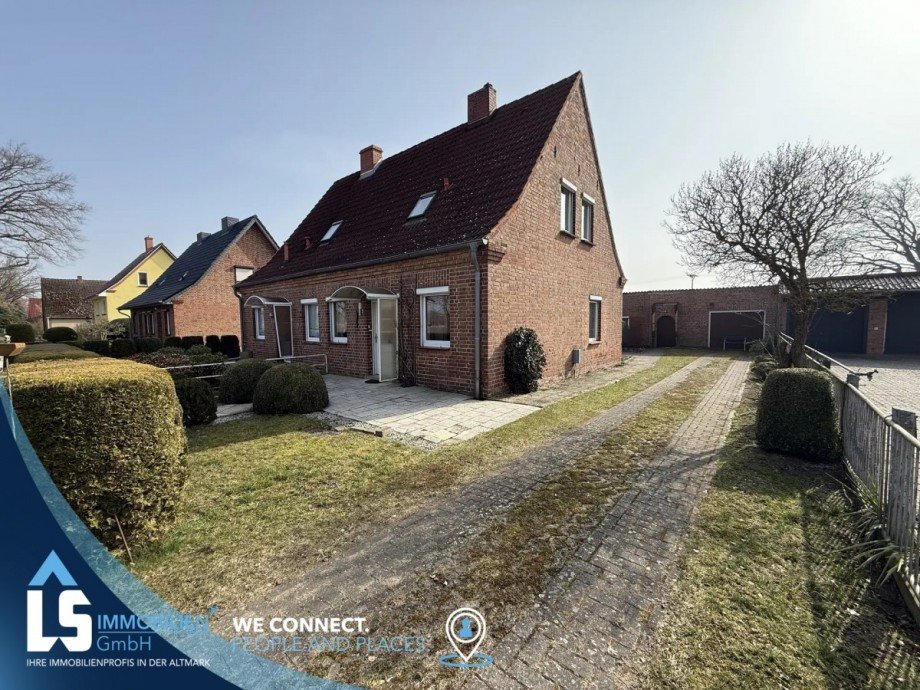 Au�enansicht Doppelhaush�lfte D�mitz OT Heidhof