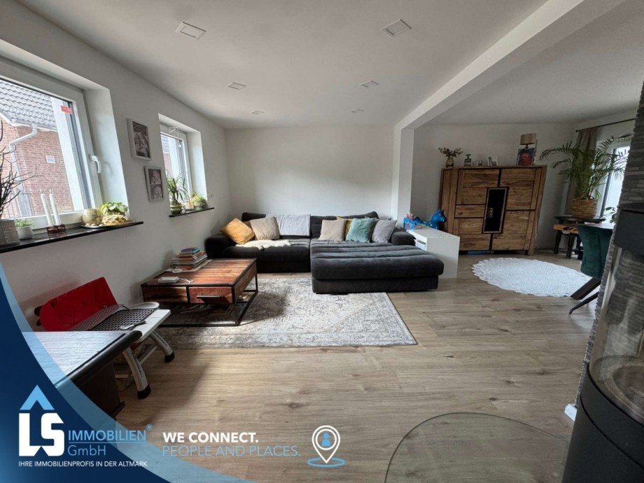 Wohnzimmer Einfamilienhaus Rathenow